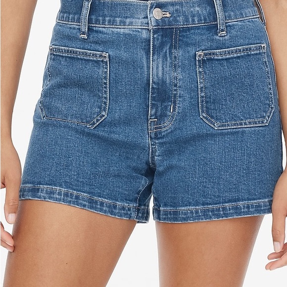 J. Crew Factory Sailor patch-pocket denim short - Picture 5 of 10